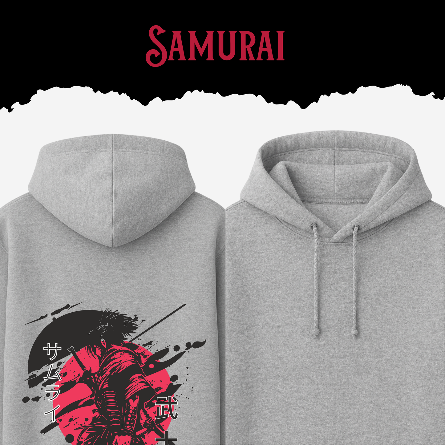 Samurai edition Oversized hoodie