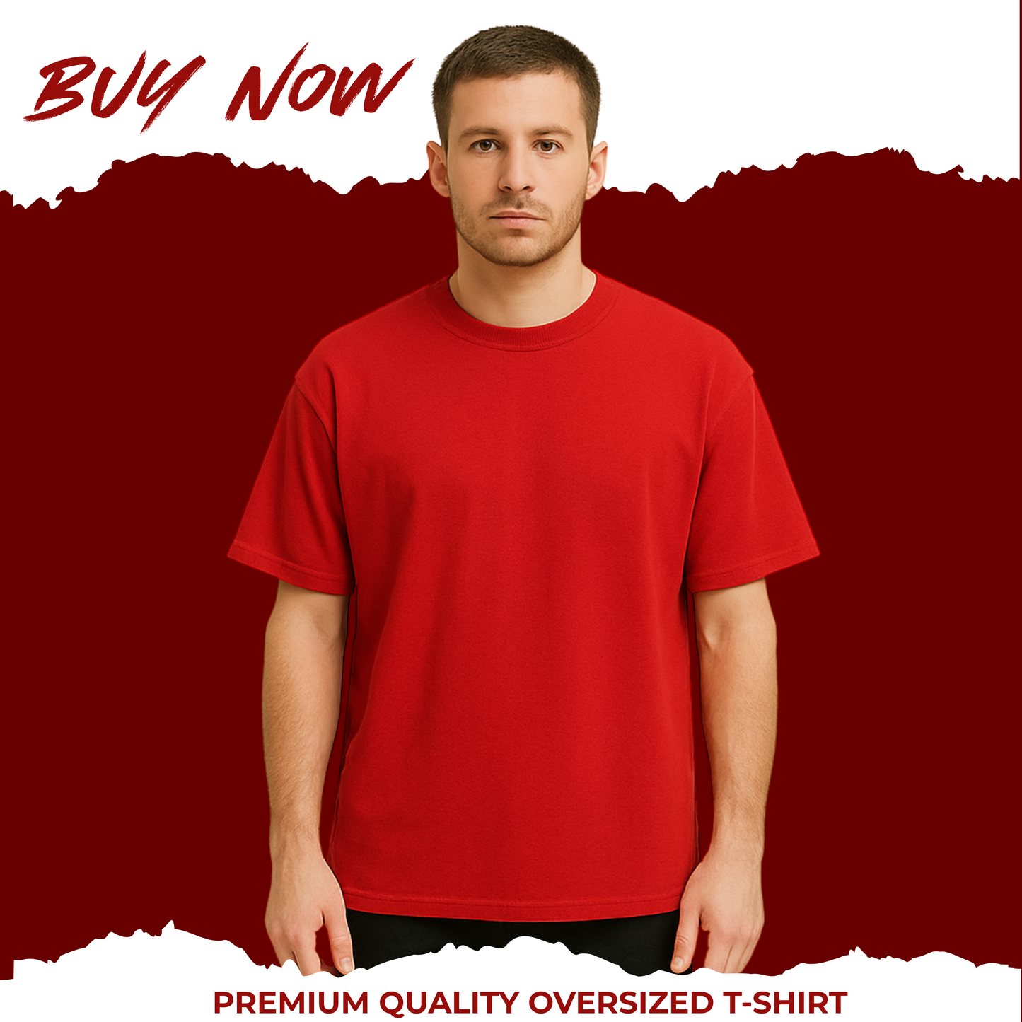 Red Oversized T-shirt