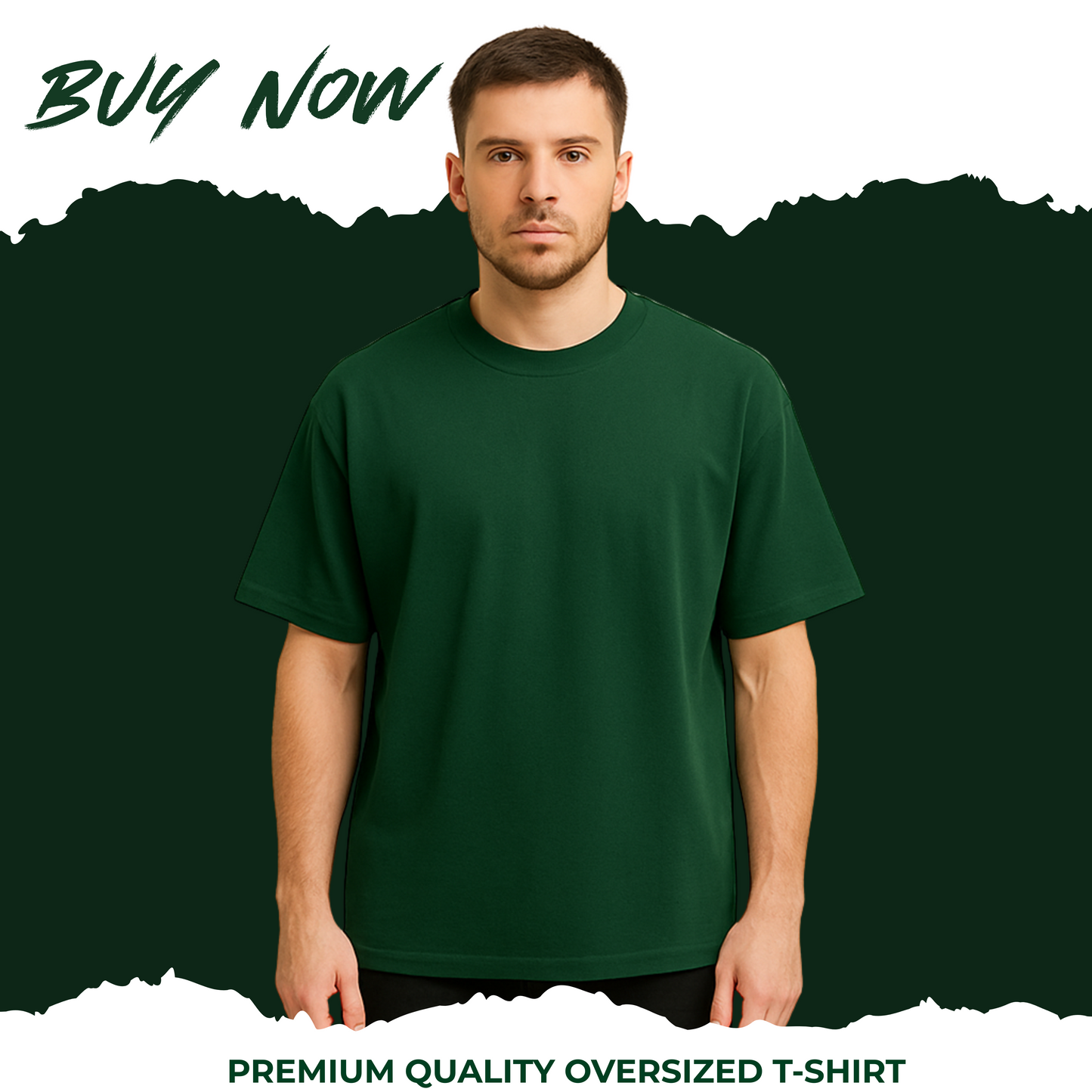 Bottle Green Oversized t-shirt