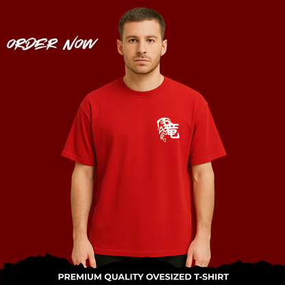 Dragon Oversized T-shirt men