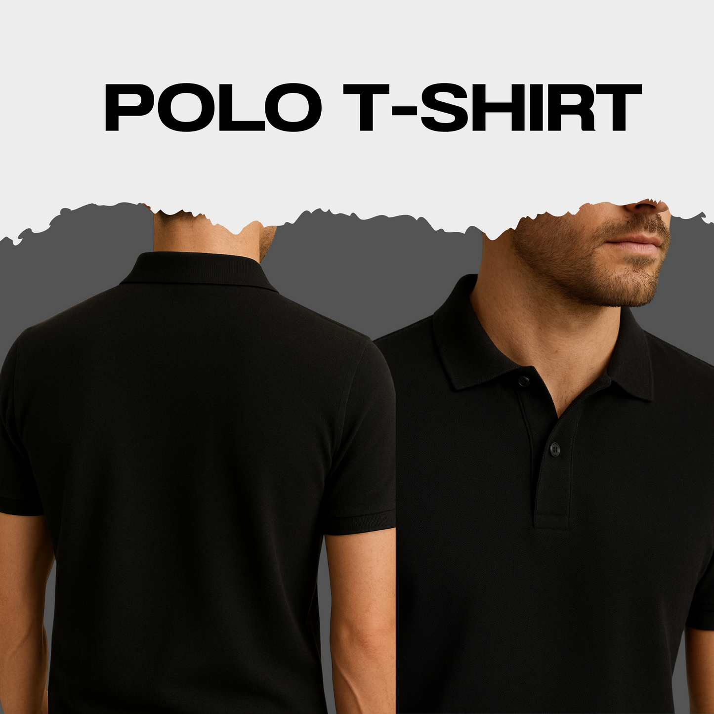 Black Polo T-shirt