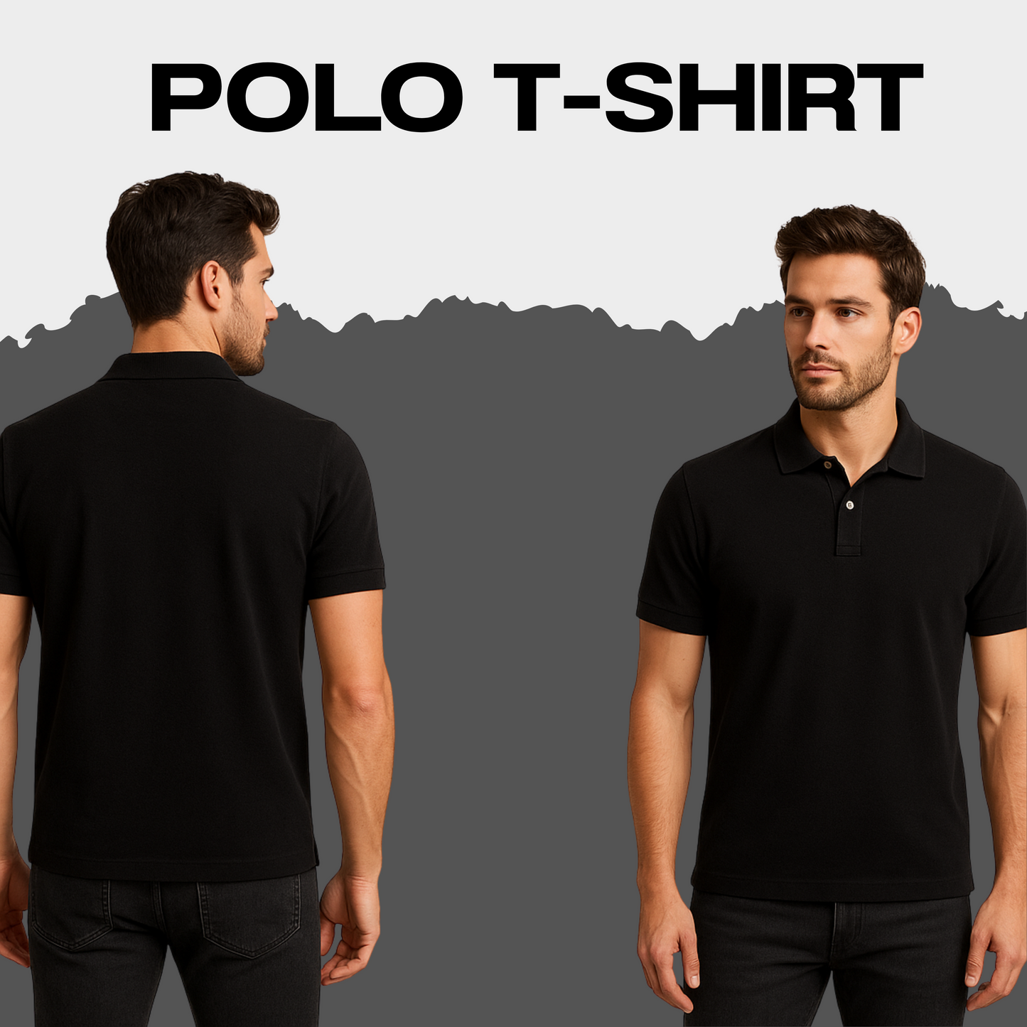 Black Polo T-shirt