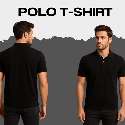 Black Polo T-shirt