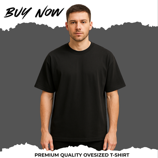 Black Oversized T-shirt