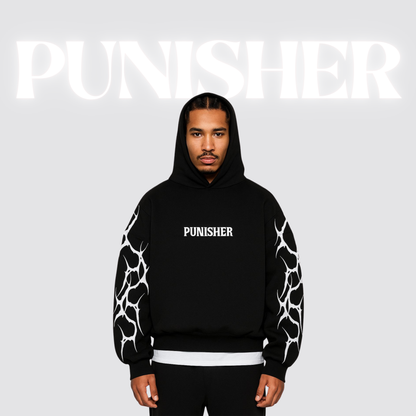 DROPSHOULDER HODDIE PUNISHER  PREMIUM  QAUILTY